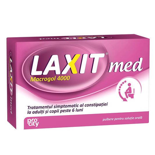 Laxit Med, Fiterman Pharma, 10 Plicuri - Vitax.ro