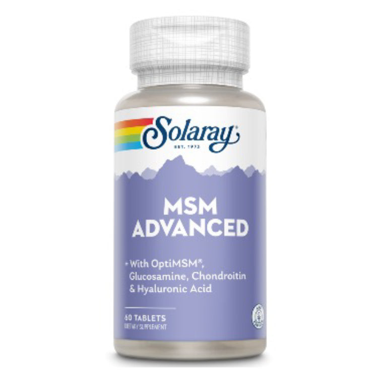 MSM Advanced Tablets, Solaray, ActivTab, 60 Tablete - Vitax.ro