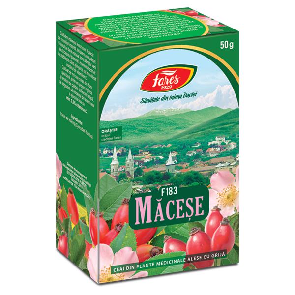Macese Fructe F183, Fares, Ceai la Punga 50gr - Vitax.ro