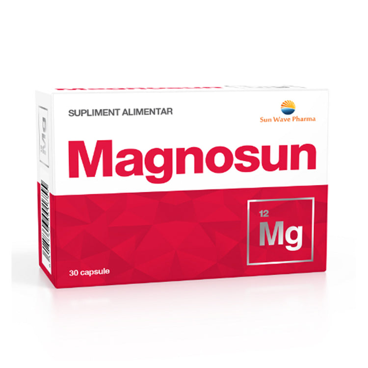Magnosun, Sun Wave Pharma, 30 Capsule - Vitax.ro
