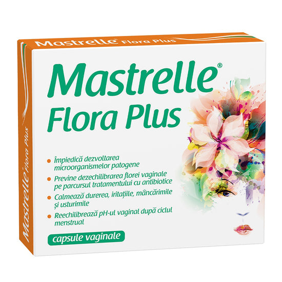 Mastrelle Flora Plus, Fiterman Pharma, 10 Capsule Vaginale - Vitax.ro