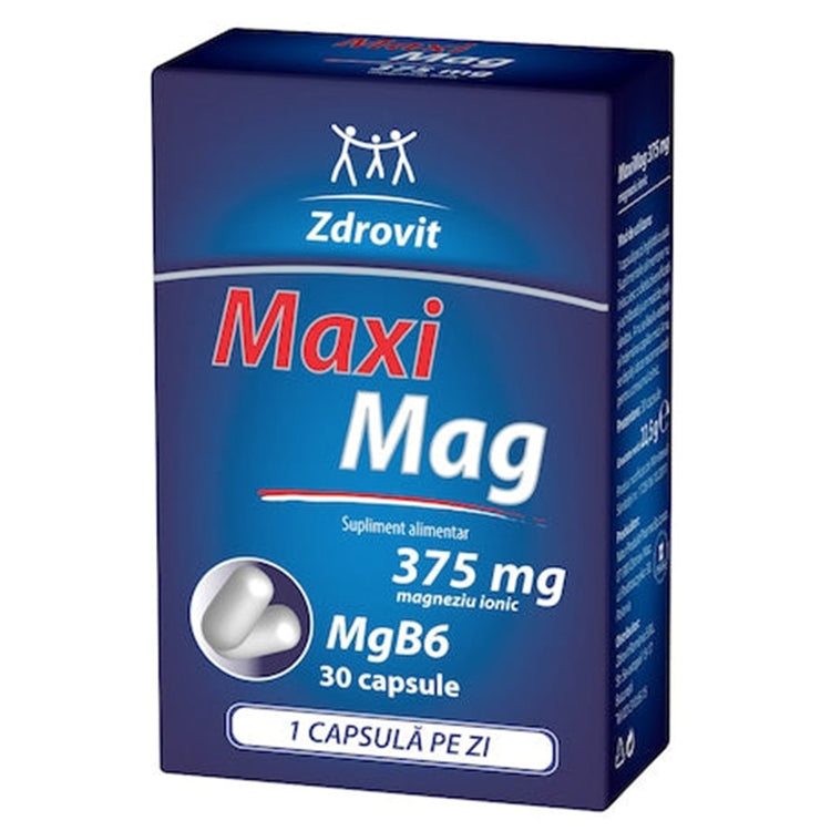Maximag 375mg, Zdrovit, 30 Capsule - Vitax.ro
