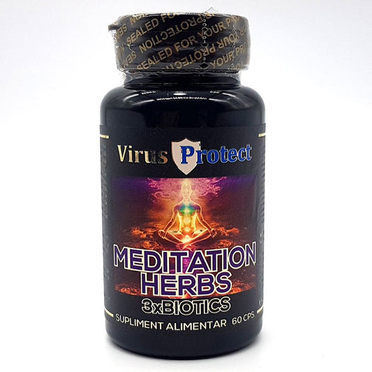 Meditation Herbs 3xBiotics, Virus Protect, 60 Capsule - Vitax.ro