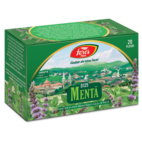 Menta D125, Fares, 20 Pliculete - Vitax.ro