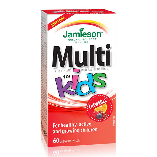 Multi Pentru Copii, Jamieson, 60 Comprimate - Vitax.ro