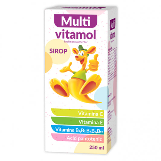 Multivitamol Sirop +1 An, 250ml - Vitax.ro