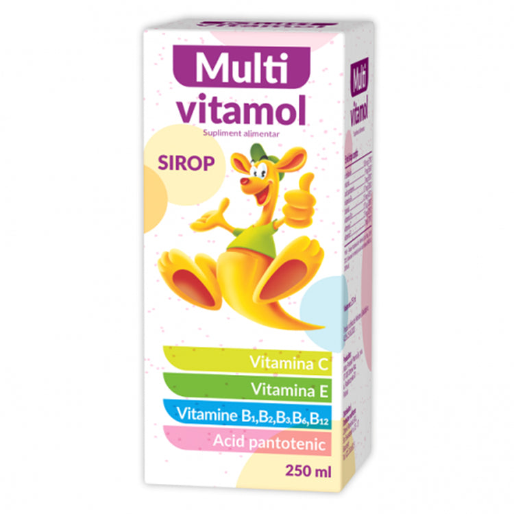 Multivitamol Sirop +1 An, 250ml - Vitax.ro