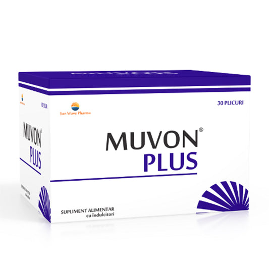 Muvon Plus, Sun Wave Pharma, 30 Plicuri - Vitax.ro