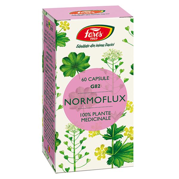 Normoflux G82, Fares, 60 Capsule - Vitax.ro