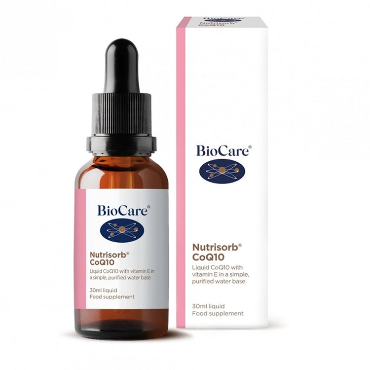 Nutrisorb CoQ10, BioCare, 30ml - Vitax.ro
