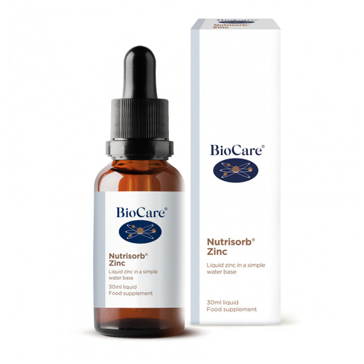 Nutrisorb Zinc, BioCare, 30ml - Vitax.ro