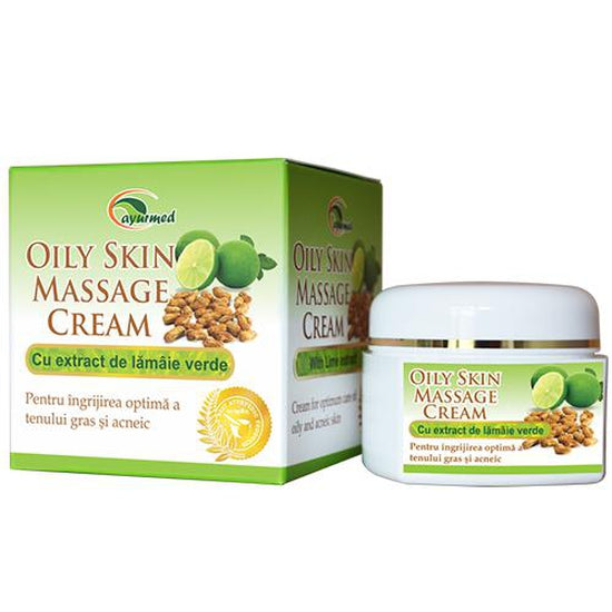 Oily Skin Massage Cream, Ayurmed, 50ml - Vitax.ro