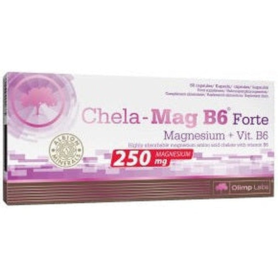 Chela-Mag B6, Forte - 60 caps - Vitax.ro