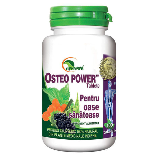 Osteopower, Ayurmed, 100 Tablete - Vitax.ro