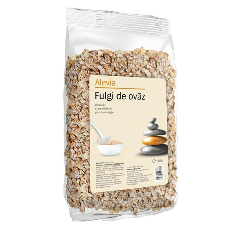 Fulgi de Ovaz, Alevia, 500g - Vitax.ro