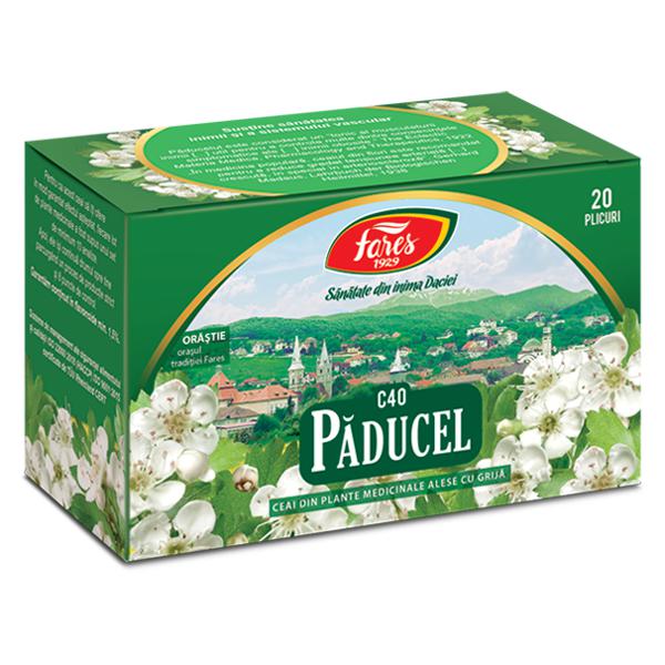 Paducel Frunze si Flori C40, Fares, 20 Pliculete - Vitax.ro