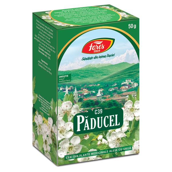 Paducel Frunze si Flori C39, Fares, Ceai la Punga 50gr - Vitax.ro
