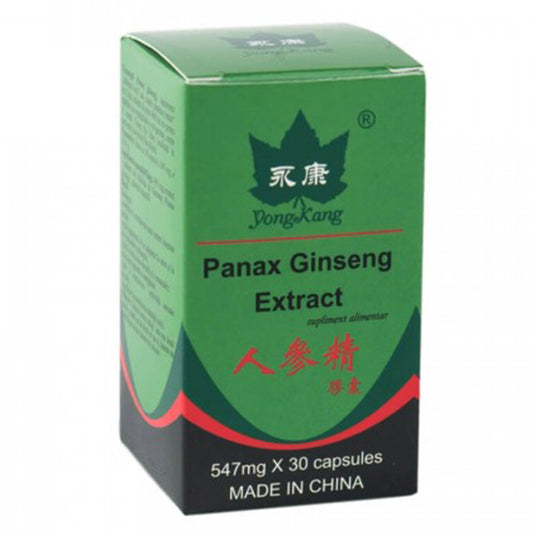 Panax Ginseng Extract, Yong Kang, 30 Capsule - Vitax.ro