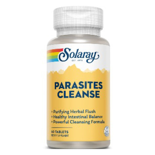 Parasites Cleanse, Solaray, 60 Tablete - Vitax.ro