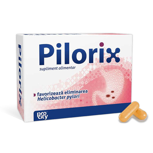 Pilorix, Fiterman Pharma, 30 Capsule - Vitax.ro