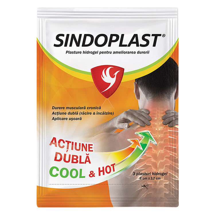 Plasturi Cu Hidrogel Sindoplast, Fiterman Pharma, 3 Bucati - Vitax.ro