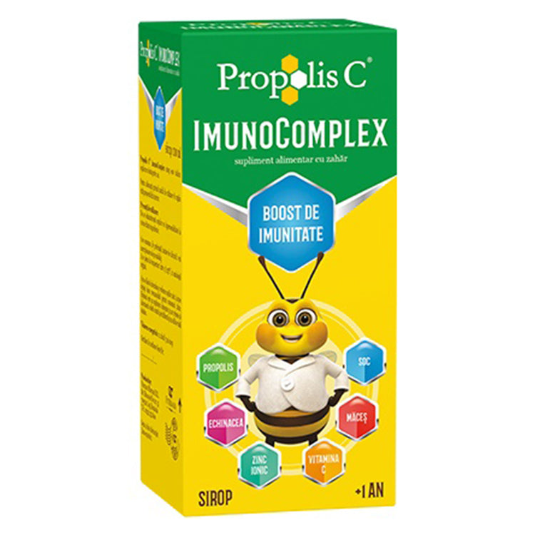 Propolis C Imunocomplex Sirop, Fiterman Pharma, 100 Ml - Vitax.ro