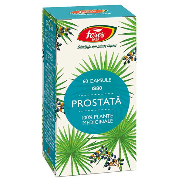 Prostata G80, Fares, 60 Capsule - Vitax.ro