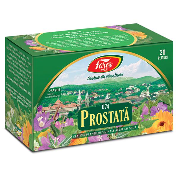 Prostata G74, Fares, 20 Pliculete - Vitax.ro