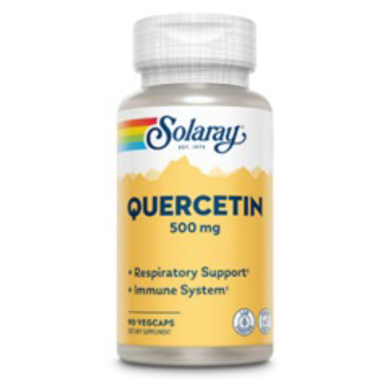 Quercetin 500mg, Solaray, 90 Capsule Vegetale - Vitax.ro