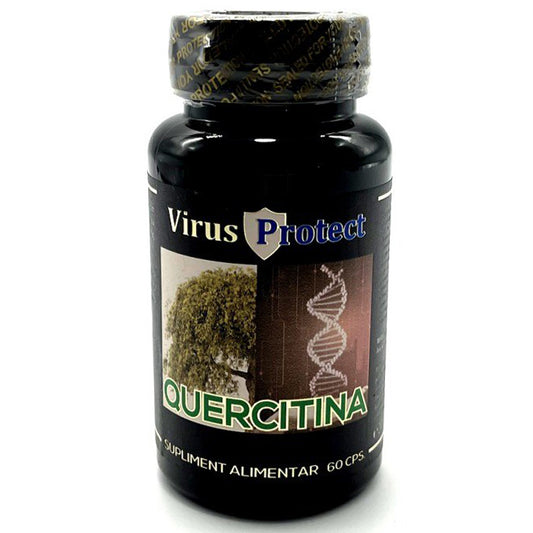 Quercitina, Virus Protect, 60 Capsule - Vitax.ro