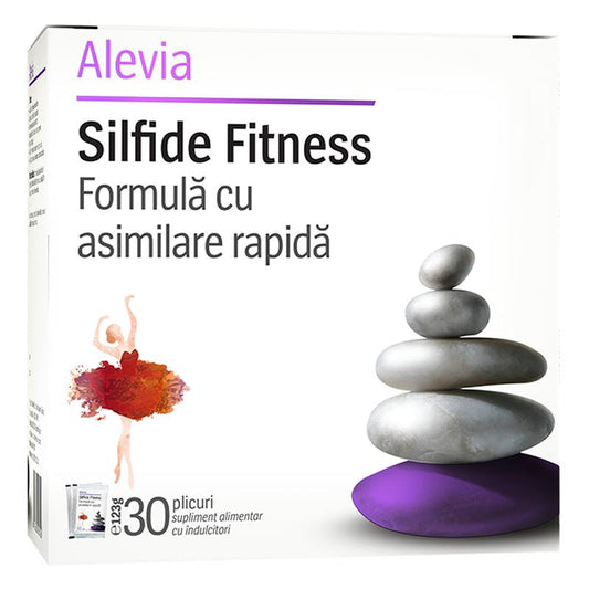 Silfide Fitness Formula cu Asimilare Rapida, Alevia, 30 Plicuri - Vitax.ro