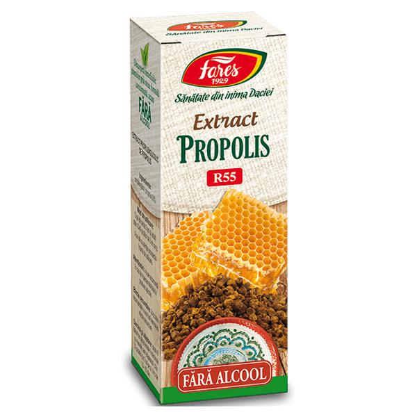 Extract Propolis R55, Fares, 20ml - Vitax.ro