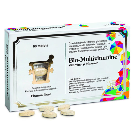 Bio-Multivit, Pharma Nord, 60 Tablete - Vitax.ro