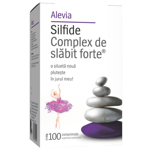 Silfide Complex de Slabit Forte, Alevia, 100 Comprimate - Vitax.ro