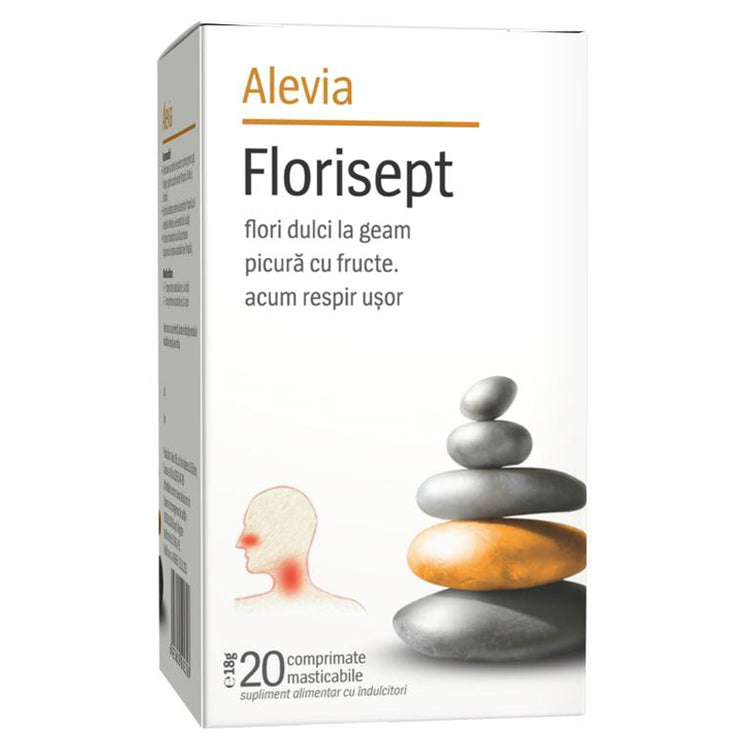Florisept, Alevia, 20 Comprimate Masticabile - Vitax.ro