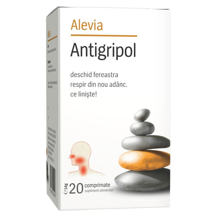 Antigripol, Alevia, 20 Comprimate - Vitax.ro