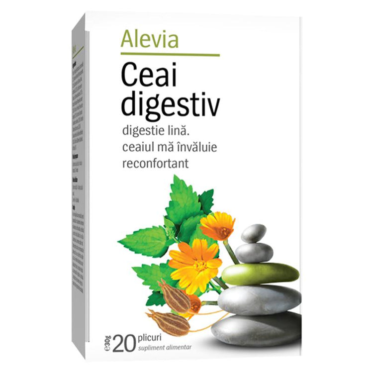 Ceai Digestiv, Alevia, 20 Plicuri - Vitax.ro