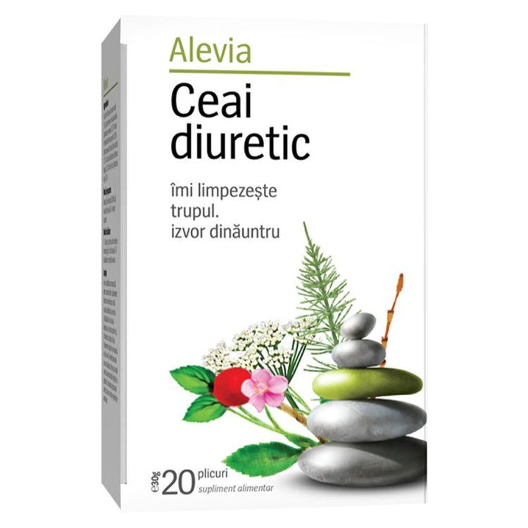 Ceai Diuretic, Alevia, 20 Plicuri - Vitax.ro