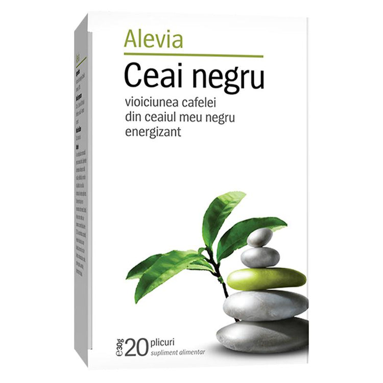 Ceai Negru, Alevia, 20 Plicuri - Vitax.ro
