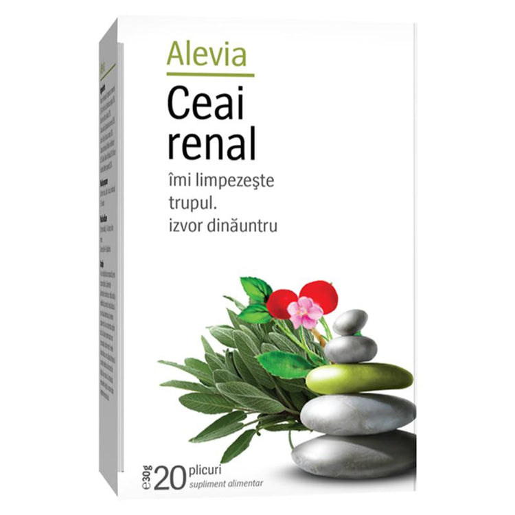 Ceai Renal, Alevia, 20 Plicuri - Vitax.ro