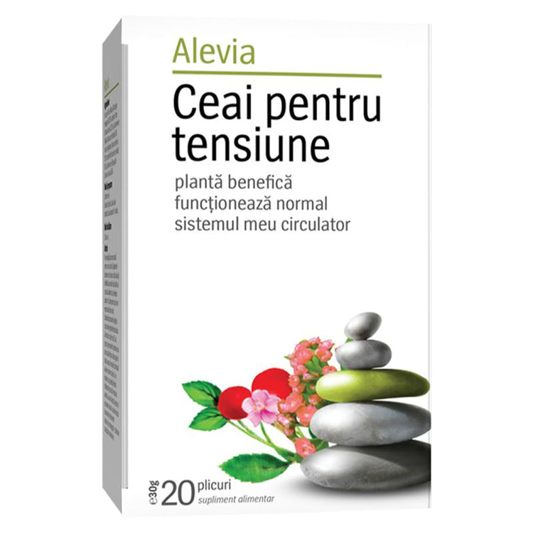 Ceai Pentru Tensiune, Alevia, 20 Plicuri - Vitax.ro