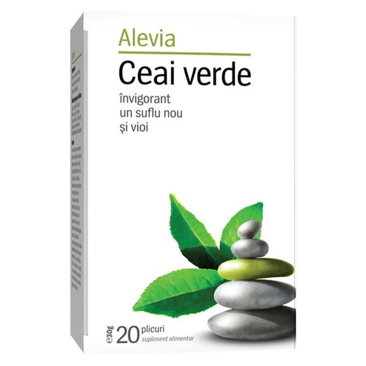 Ceai Verde, Alevia, 20 Plicuri - Vitax.ro