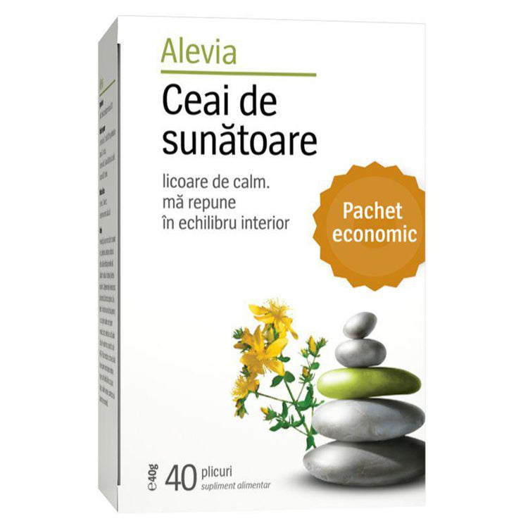 Ceai de Sunatoare, Alevia, 40 Plicuri - Vitax.ro