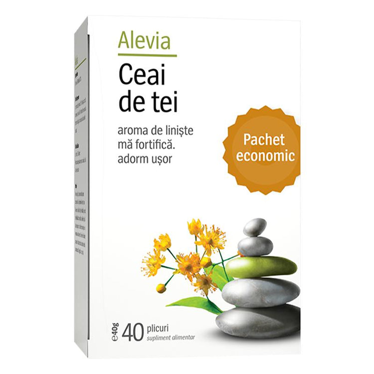 Ceai de Tei, Alevia, 40 Plicuri - Vitax.ro