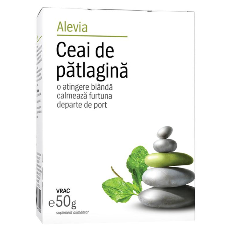 Ceai de Patlagina, Alevia, 50g - Vitax.ro