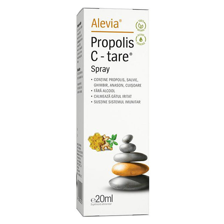 Propolis C-Tare Spray, Alevia, 20ml Spray - Vitax.ro