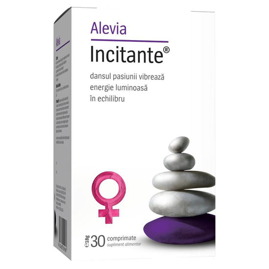 Incitante, Alevia, 30 Comprimate - Vitax.ro