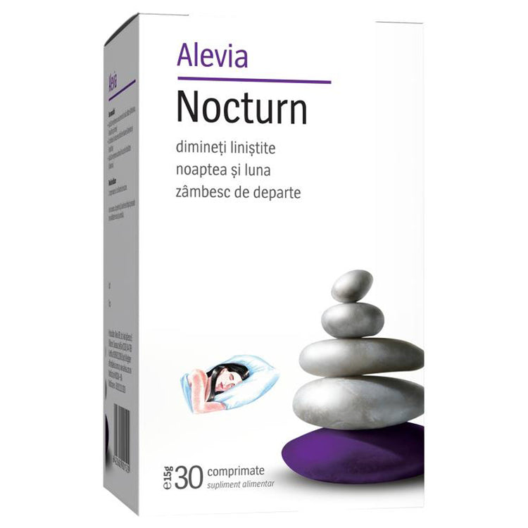 Nocturn, Alevia, 30 Comprimate - Vitax.ro
