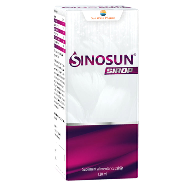 Sinosun Sirop, Sun Wave Pharma, 120ml - Vitax.ro