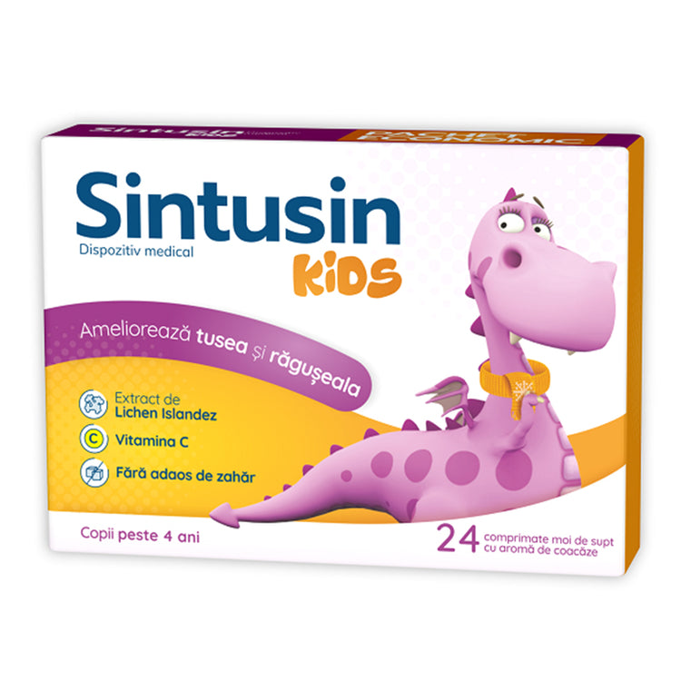 Sintusin Kids, Zdrovit, 24 Comprimate Moi De Supt - Vitax.ro